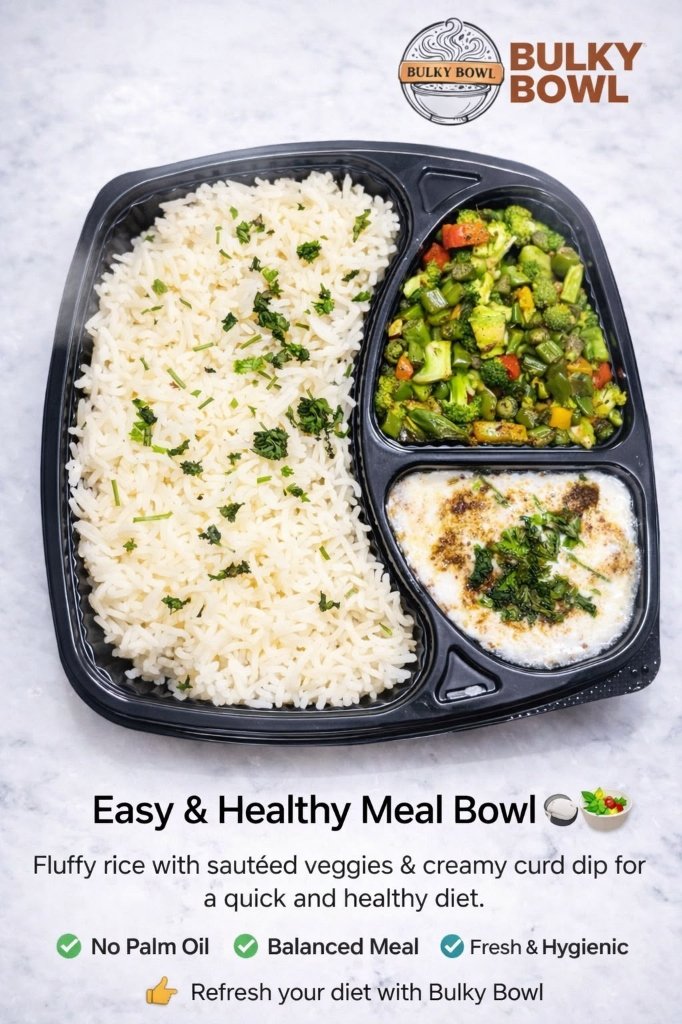 Easy & Healthy Meal Bowl - Bulky Bowl