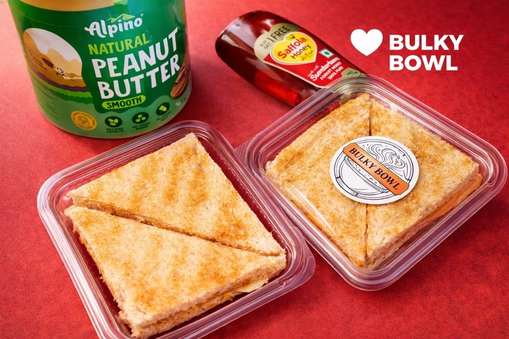 Peanut Butter & Honey Sandwich - Bulky Bowl