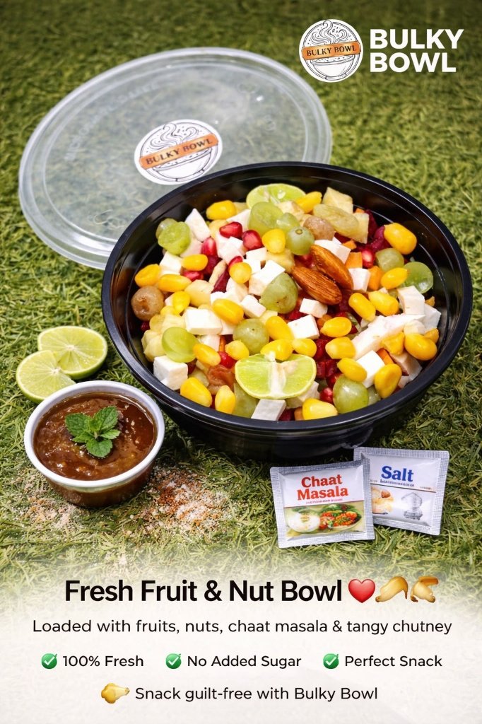 Fresh Fruit & Nut Bowl - Bulky Bowl